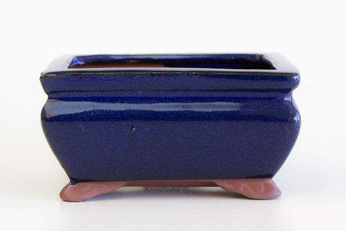 Glazed Bonsai Container, 13 x 10 x 6.5cm