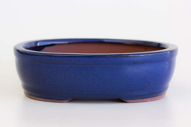 Glazed Bonsai Container, 18 x 13.5 x 6cm