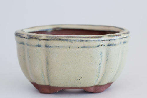Extra Height Glazed Bonsai Container, 12 x 9 x 5cm