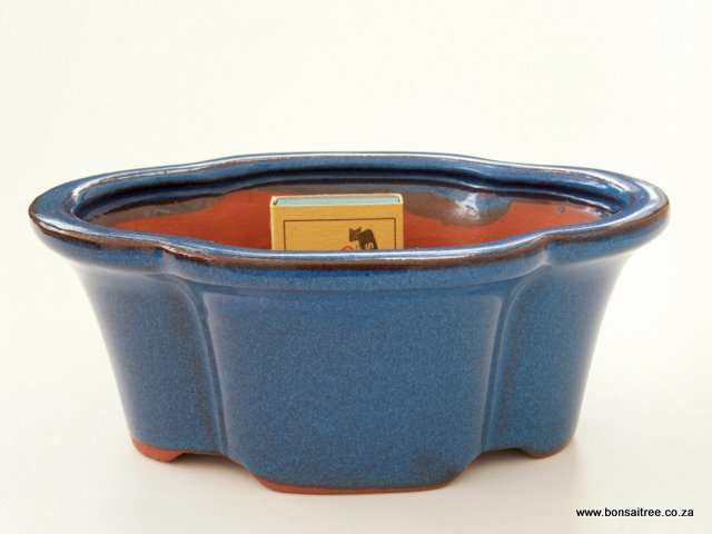 Glazed Floriated Container