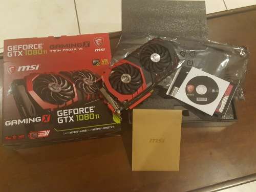 MSI GeForce GTX 1080Ti Gaming OC Edition 11G GDDR5X