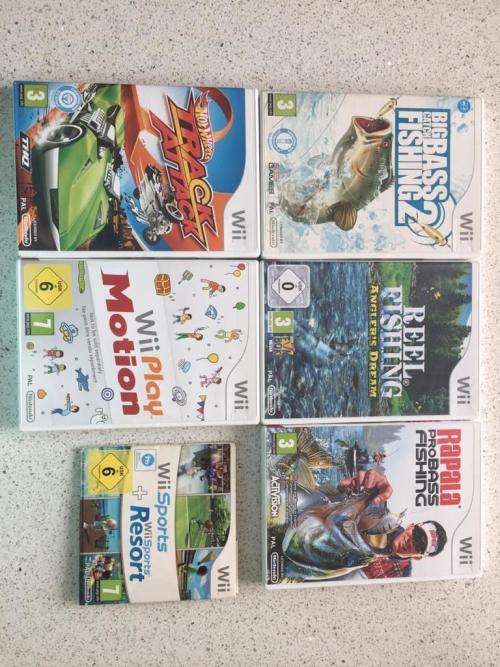 Nintendo Wii Console + 12 Games