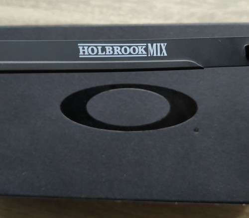 Oakley Holbrook Mix - Grey Transparent frame with Prizm Black lenses