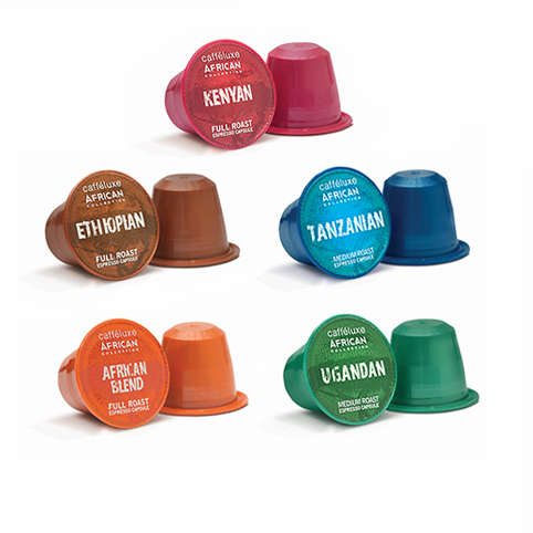African Collection Variety Nespresso compatible coffee capsules | 50
