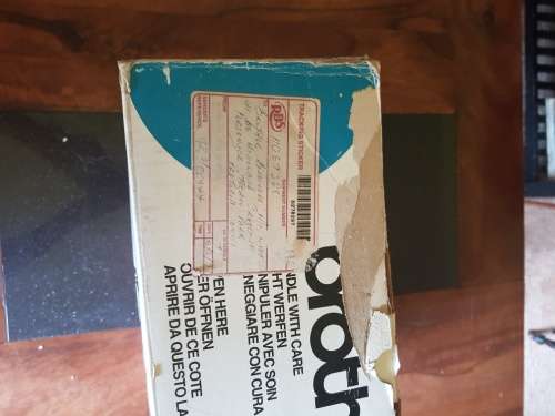 Brother handy typewriter uses batteries or electricity