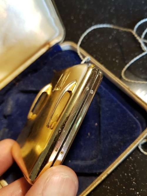 Vintage Amplivox hearing aid in original case