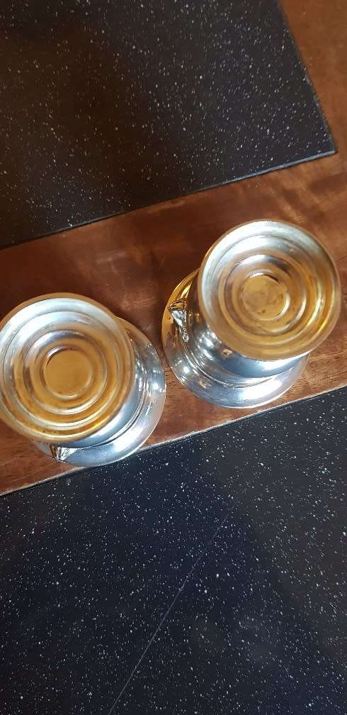 Pair of EPNS candelabra