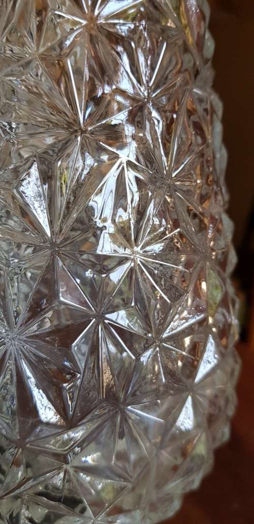 Large silver plated Crystal pitcher