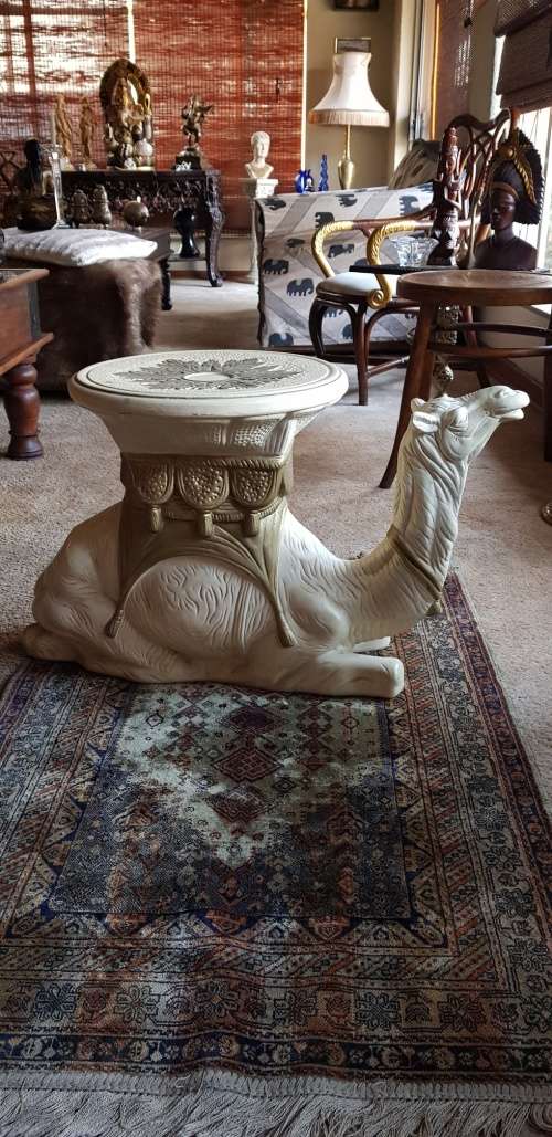 Beautiful Camel Theme Occasional Table
