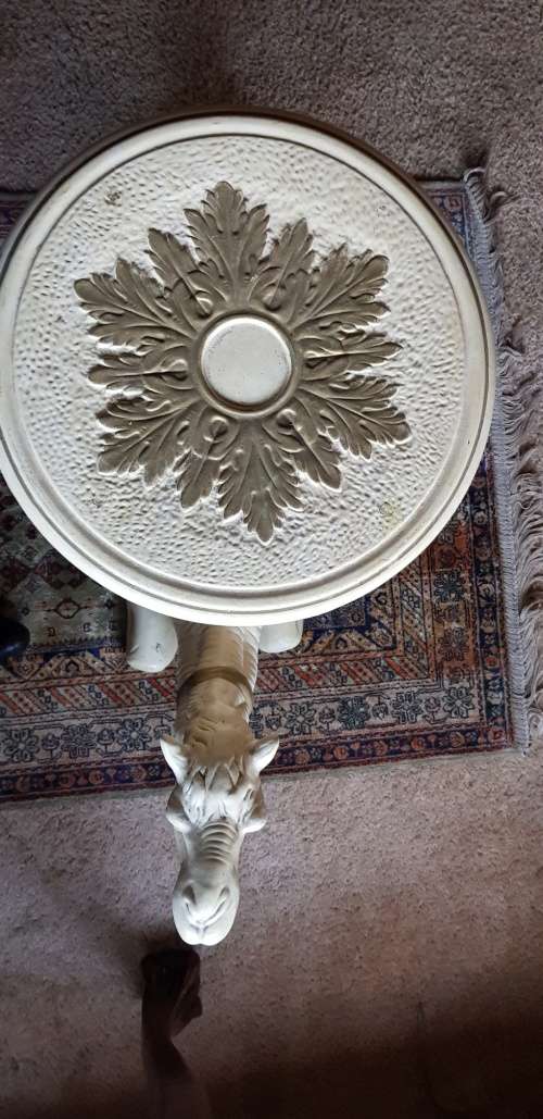 Beautiful Camel Theme Occasional Table