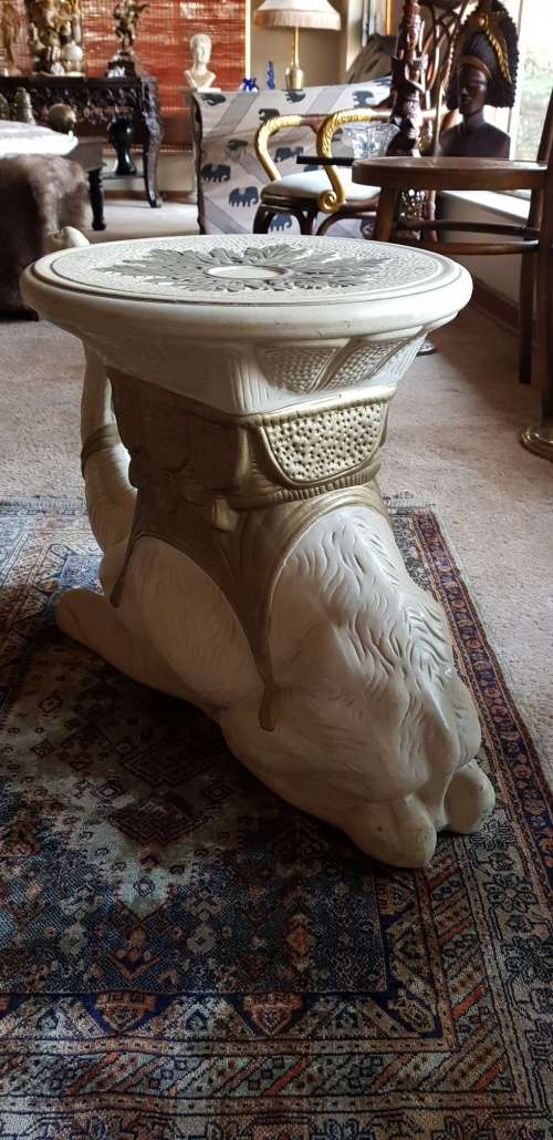 Beautiful Camel Theme Occasional Table