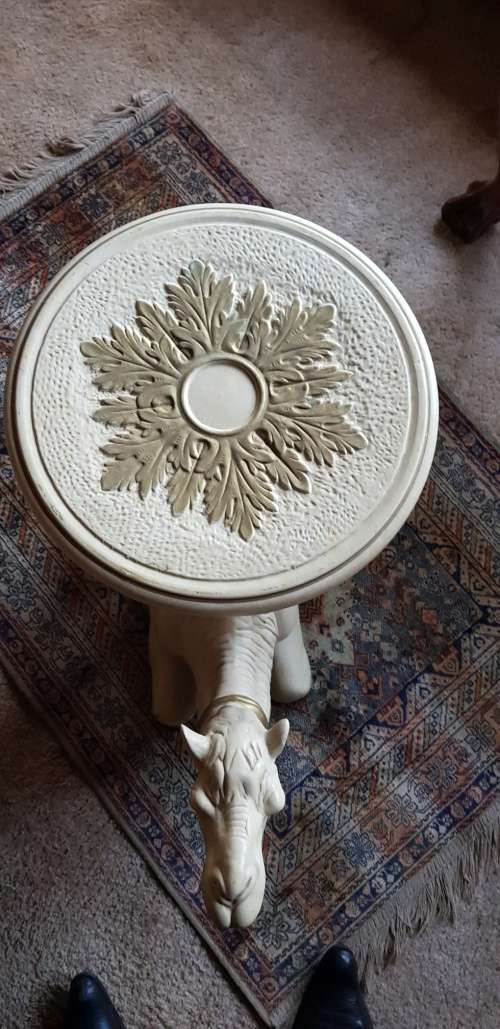 Beautiful Camel Theme Occasional Table