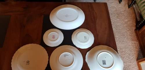 Large Lot of Antique/Vintage Plates. Meakin, Wedgwood, Foley And Grindley