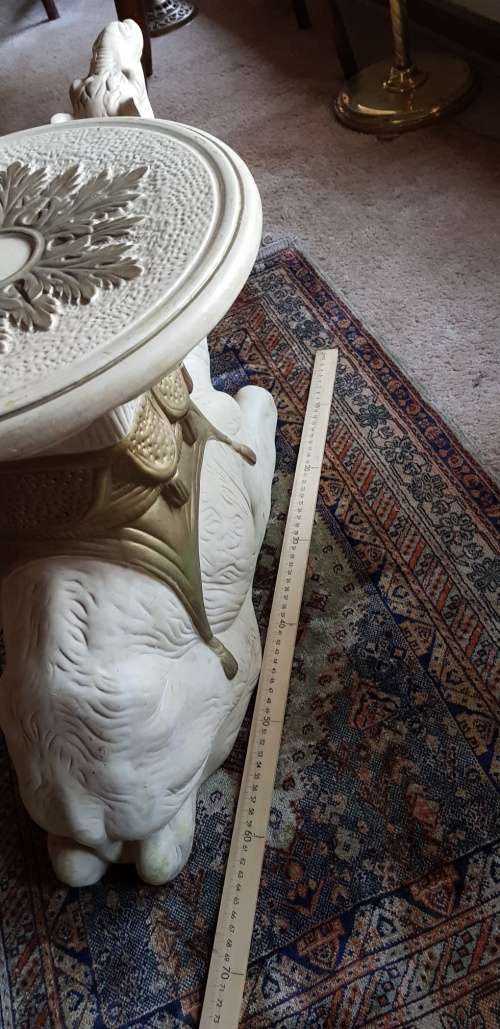 Beautiful Porcelain Camel Theme Occasional Table