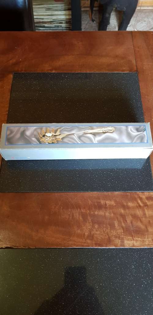 Vintage Silver Plated Spaghetti Server