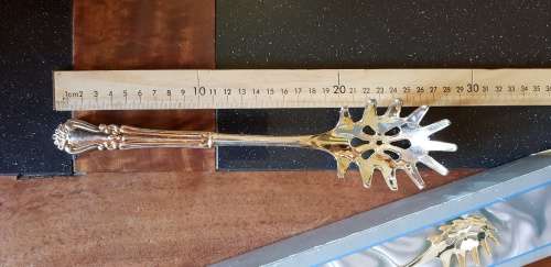 Vintage Silver Plated Spaghetti Server