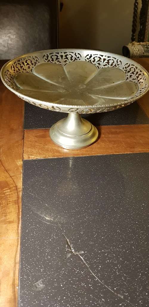 EPNS Hallmarked Silver Plated Fruit Tray