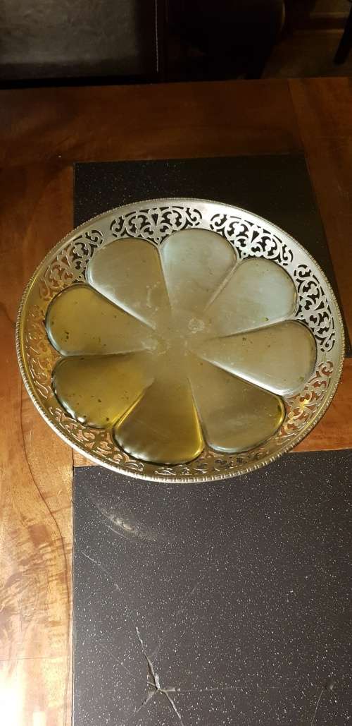 EPNS Hallmarked Silver Plated Fruit Tray