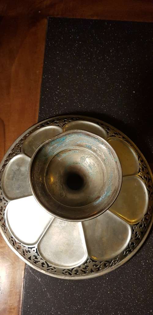 EPNS Hallmarked Silver Plated Fruit Tray