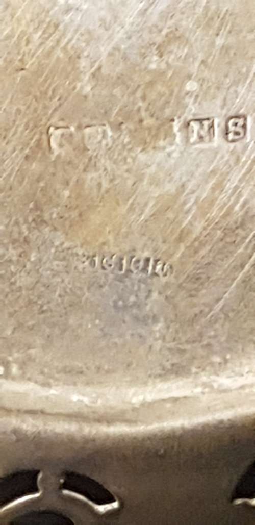 EPNS Hallmarked Silver Plated Fruit Tray