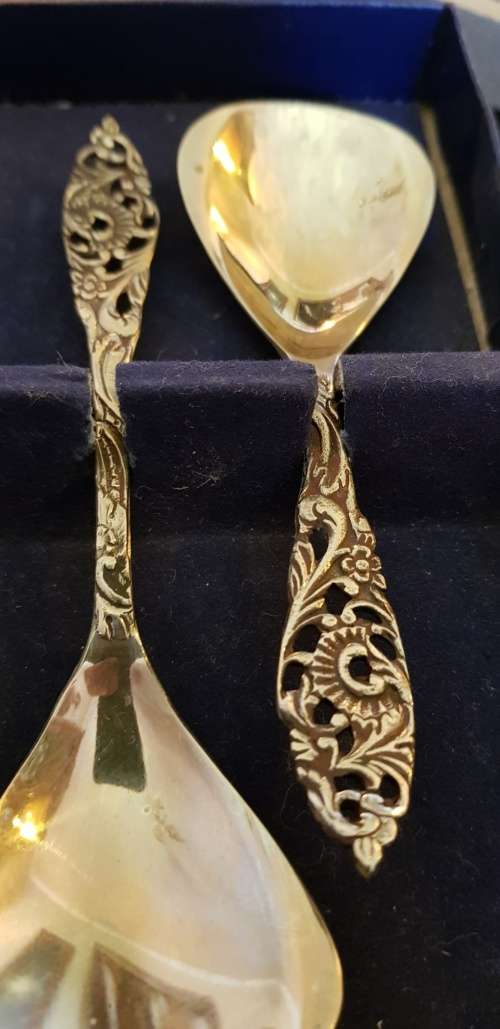 Nieuwzilver Selecta Spoons From Holland. Boxed