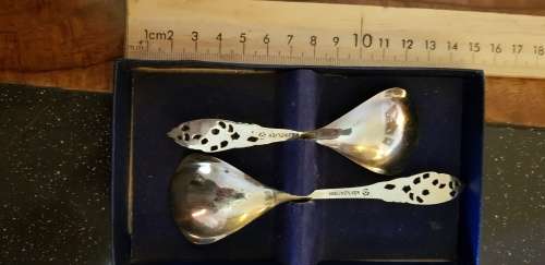 Nieuwzilver Selecta Spoons From Holland. Boxed