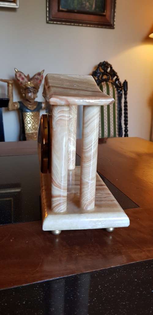 Stunning Europa 2 Jewels Mantel Piece Clock from Germany