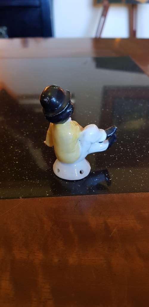 Miniature Charlie Chaplin Porcelain Figurine