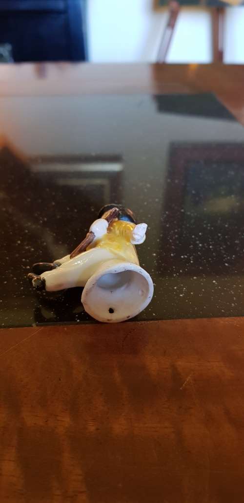 Miniature Charlie Chaplin Porcelain Figurine