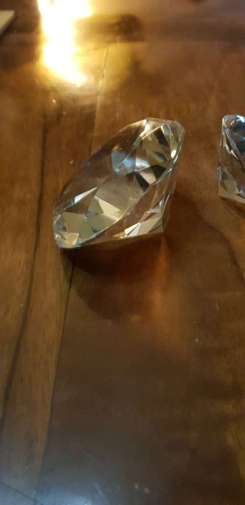3 X Crystal Decor Diamonds