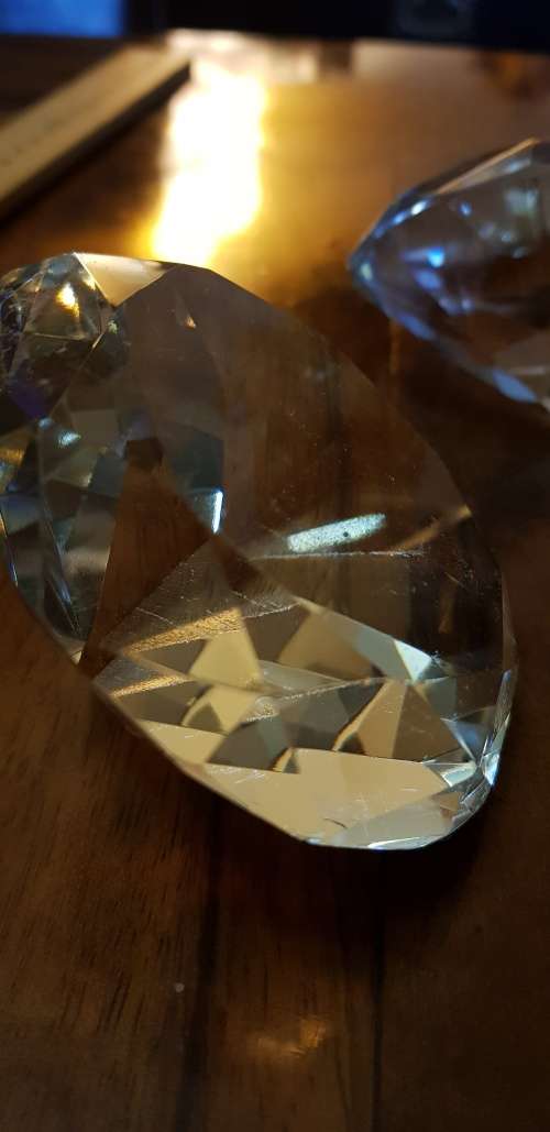 3 X Crystal Decor Diamonds