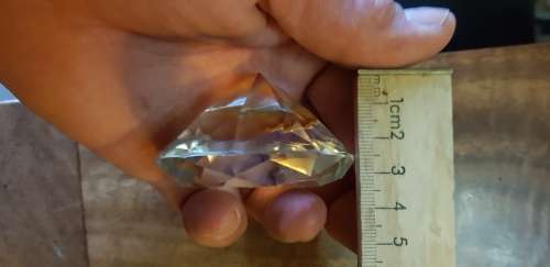 3 X Crystal Decor Diamonds