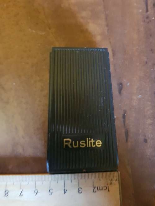 Vintage Ronson Lighter in Rustlite Case