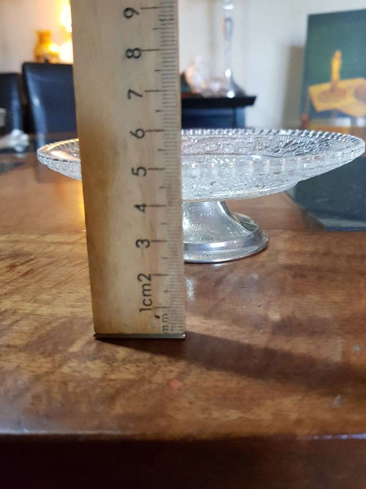 Footed Glass Serving Dish