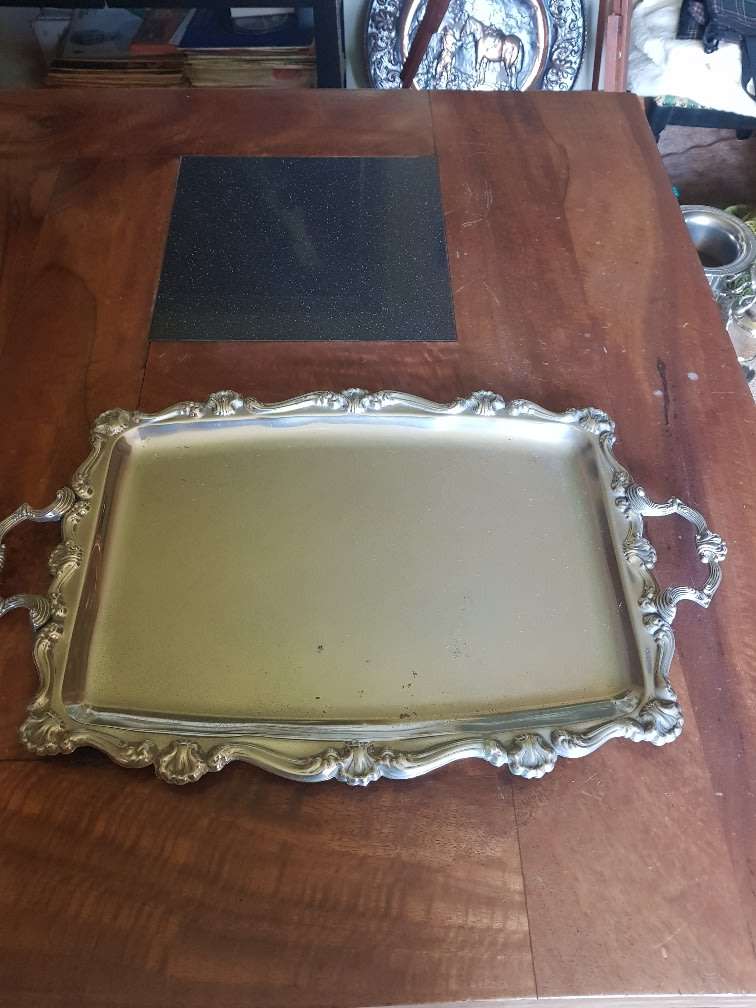 Vintage Silver Plated Tray