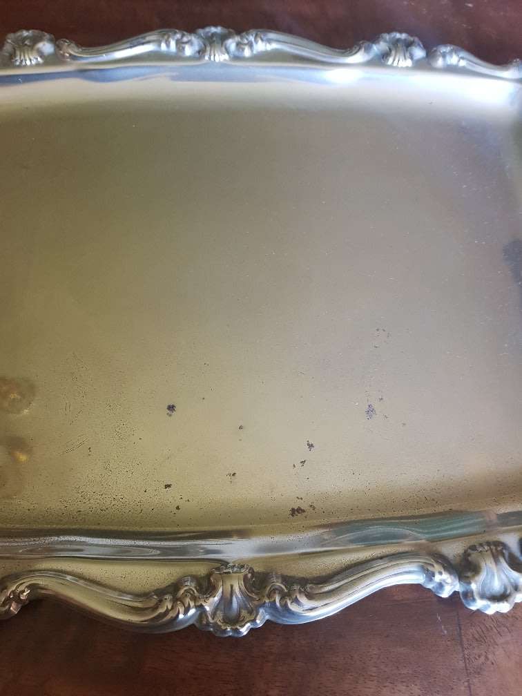 Vintage Silver Plated Tray