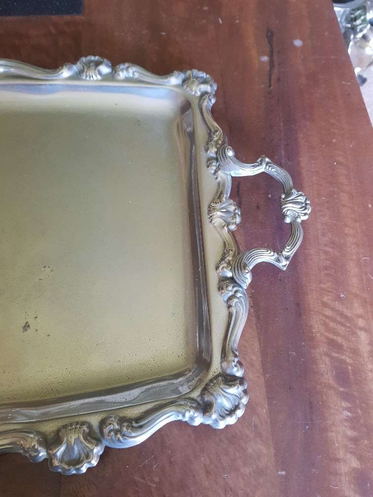 Vintage Silver Plated Tray