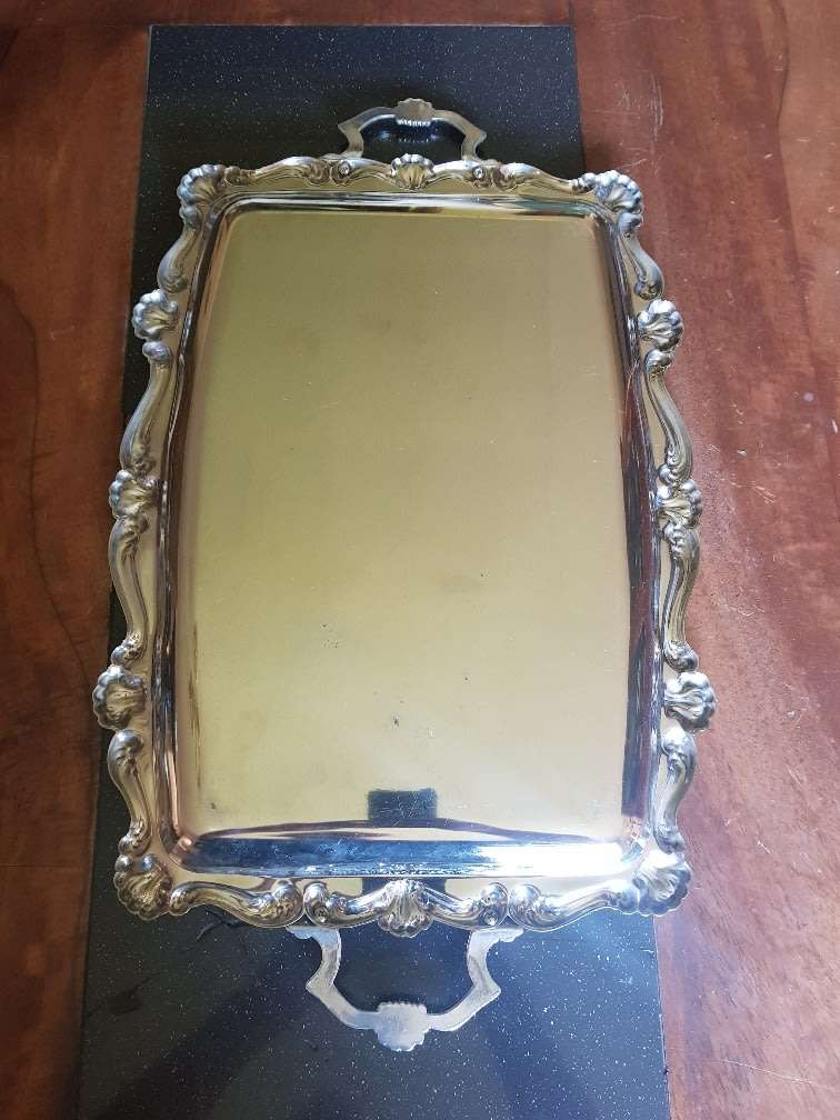 Vintage Silver Plated Tray