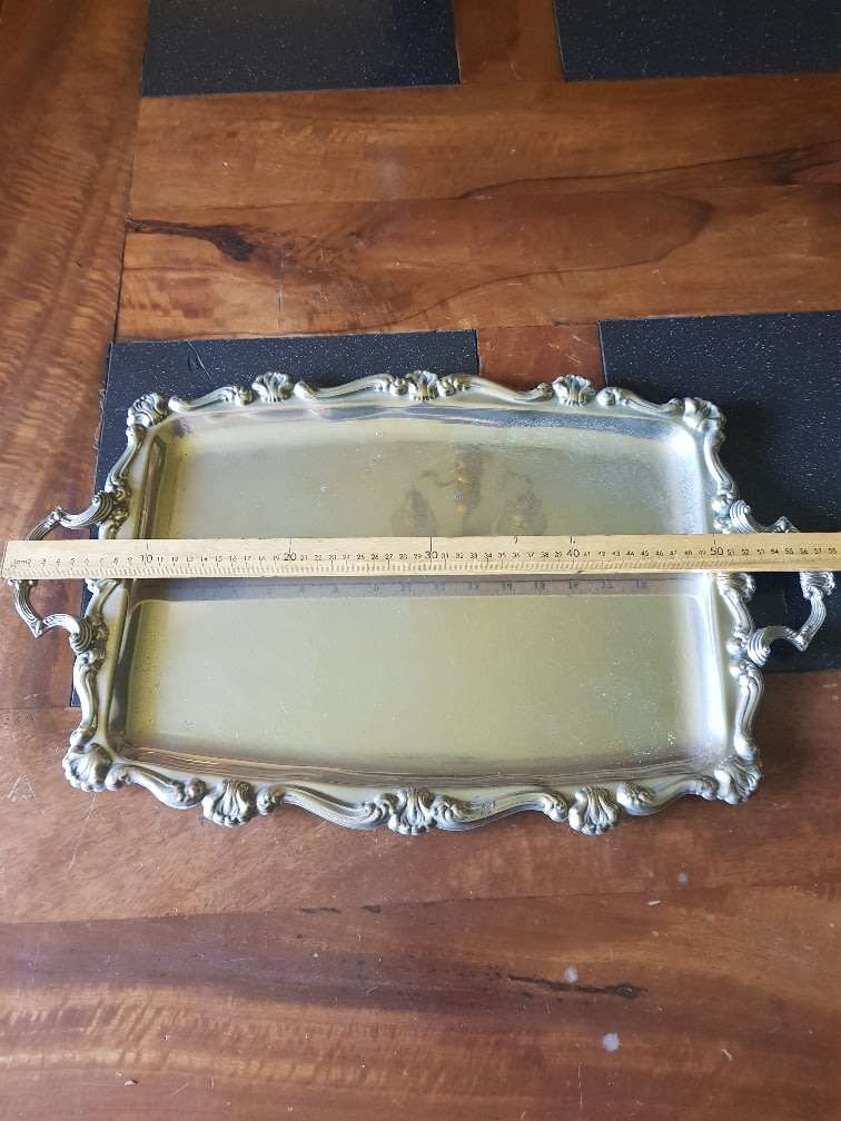 Vintage Silver Plated Tray