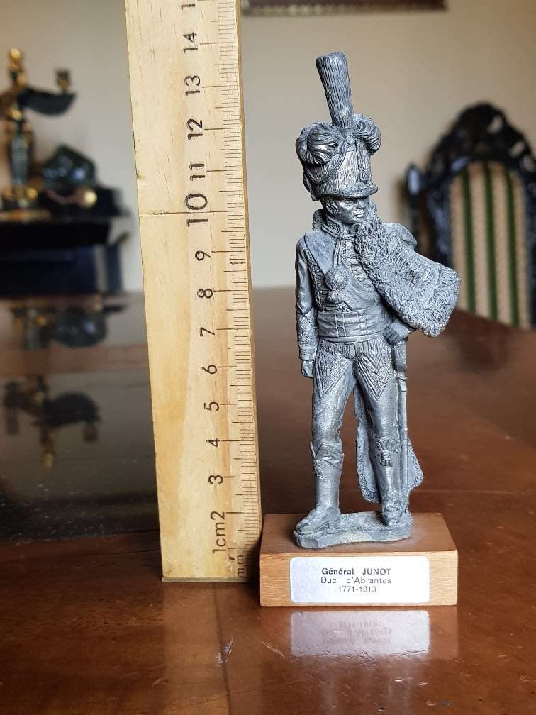 Vintage Les Etains Du Prince. General Junot. Marked & Boxed
