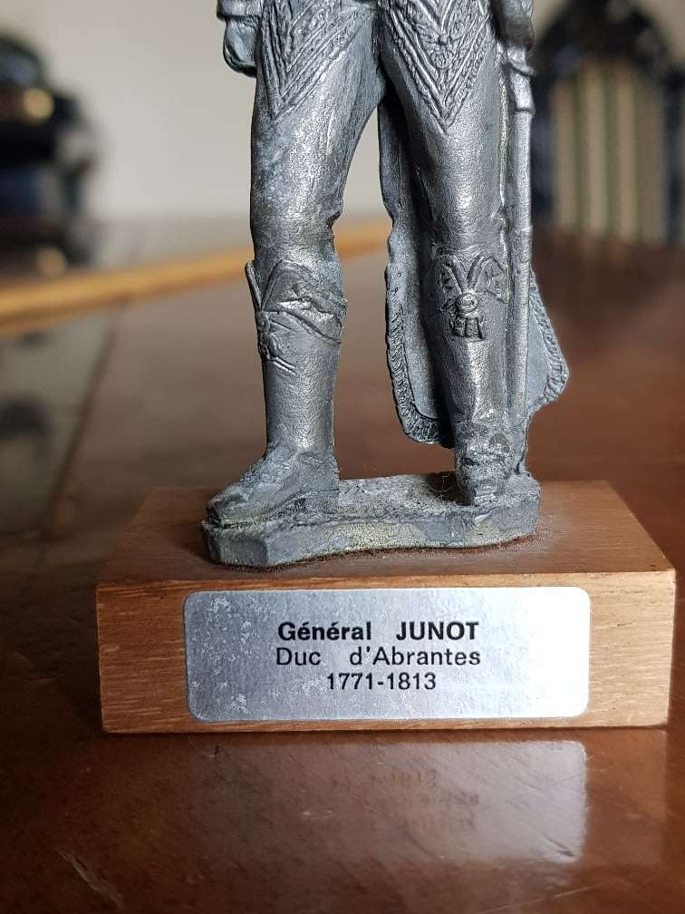 Vintage Les Etains Du Prince. General Junot. Marked & Boxed