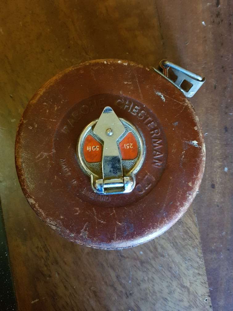 Vintage  Rabone Chesterman Tape Measure. Marked