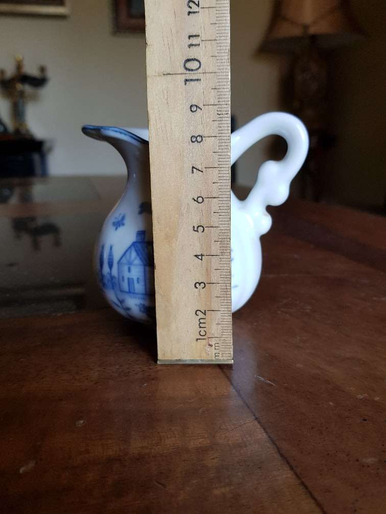 Beautiful Blue & White Creamer Jug.