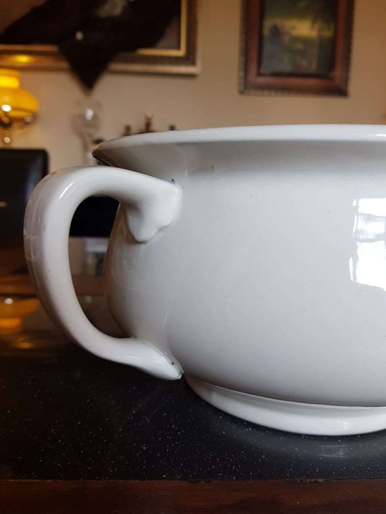 Beautiful Cecil Hotel Chamber Pot. Marked