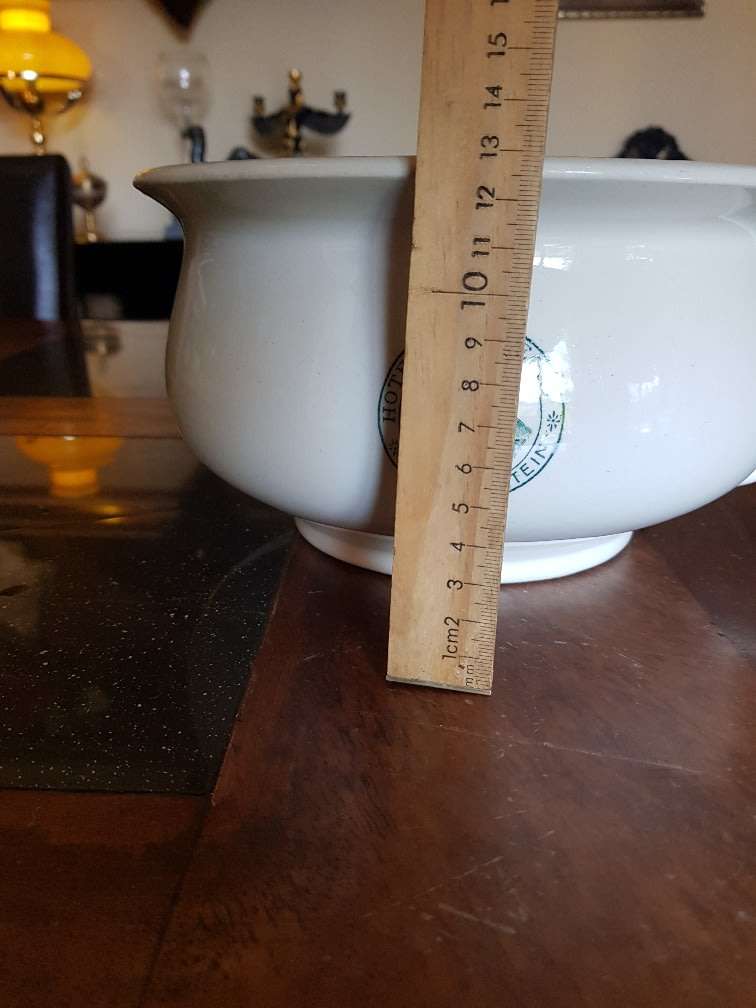 Beautiful Cecil Hotel Chamber Pot. Marked