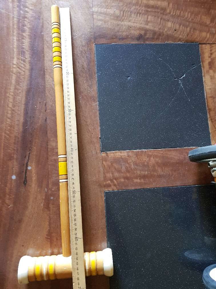 Stunning Vintage Croquet Set plus Trolley. Complete