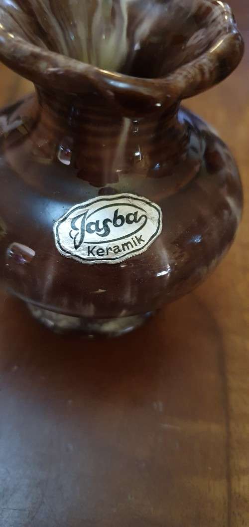 Beautiful Jaspa Keramic Vase Germany