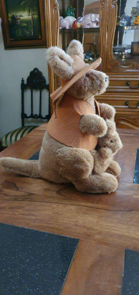 Beautiful Kangaroo and Baby Toy