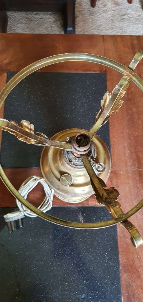 Stunning Viintage Converted Oil Lamp