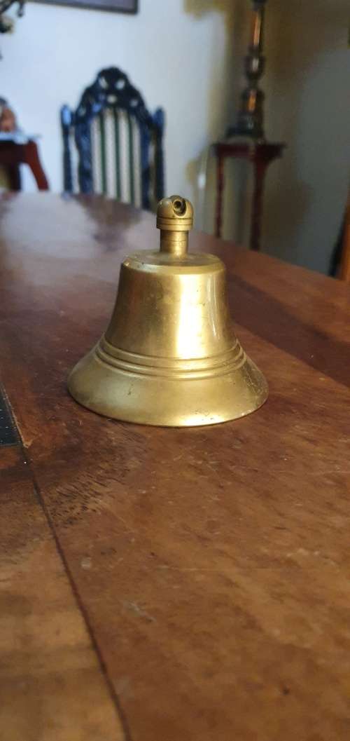Vintage Nautical Brass Ship Bell